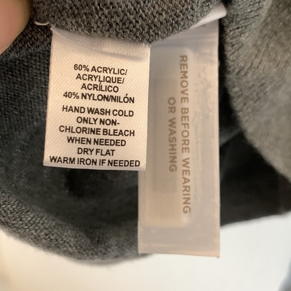 NWT LOFT Drop Shoulder High-Low Knit Sweater - Picture 14 of 15